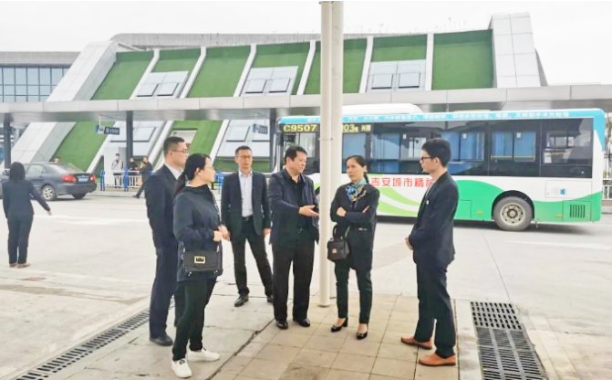 陳筱慧赴吉安長運、公交進行財務(wù)檢查