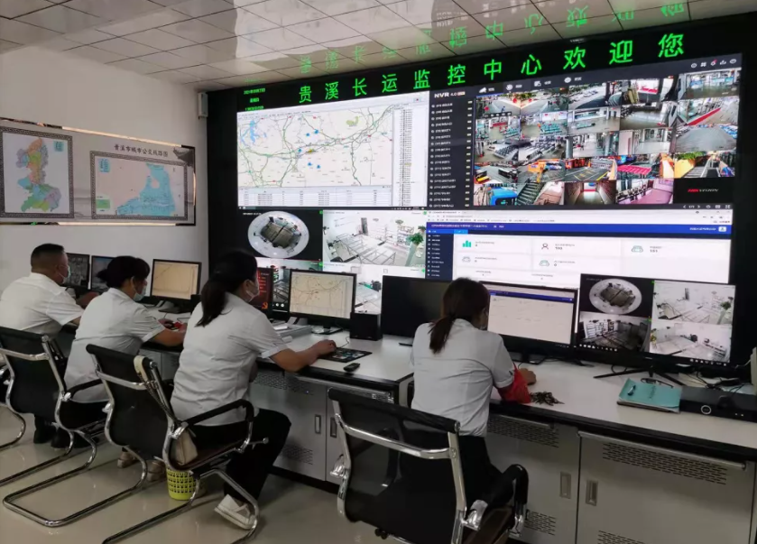 鷹潭長運：貴溪公司監(jiān)控中心、候車大廳全彩LED顯示屏正式投入使用