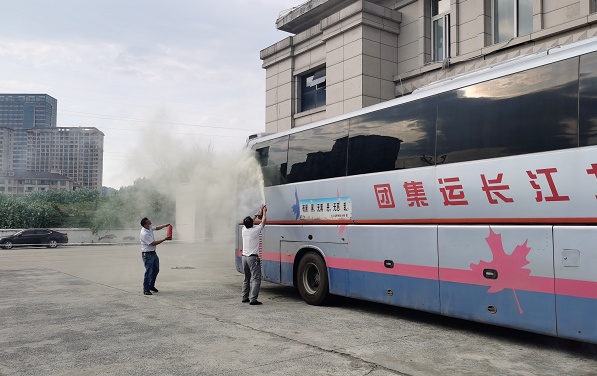 湖口公司、都昌公司分別開展消防安全演練