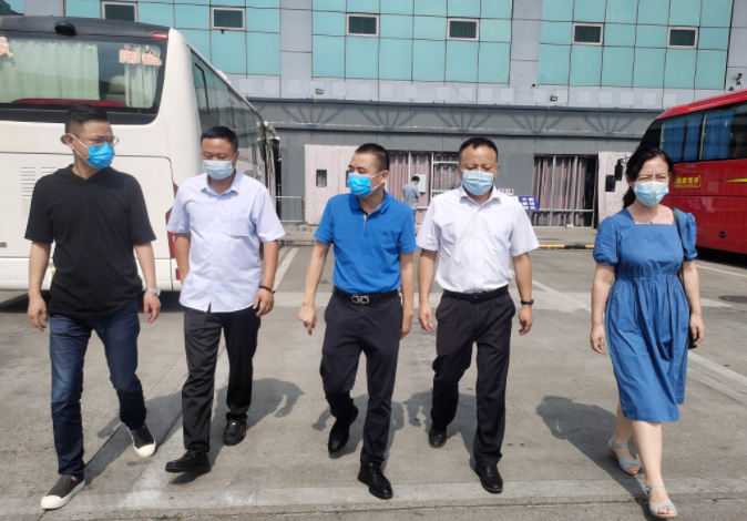 吳隼督查徐坊客運(yùn)站疫情防控、安全生產(chǎn)及文明創(chuàng)建等工作