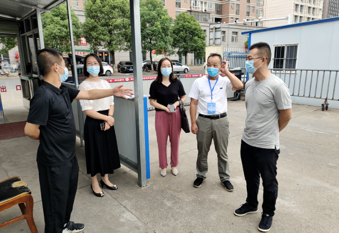 新余長運 市高新區(qū)交通局領導督導新余長運“中秋”期間安全、防疫工作