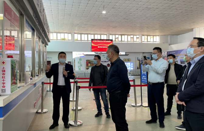 一線(xiàn)報(bào)道 || 上饒汽運(yùn)：豐城市“創(chuàng)文”考察團(tuán)到上饒客運(yùn)中心站進(jìn)行“創(chuàng)文”考察