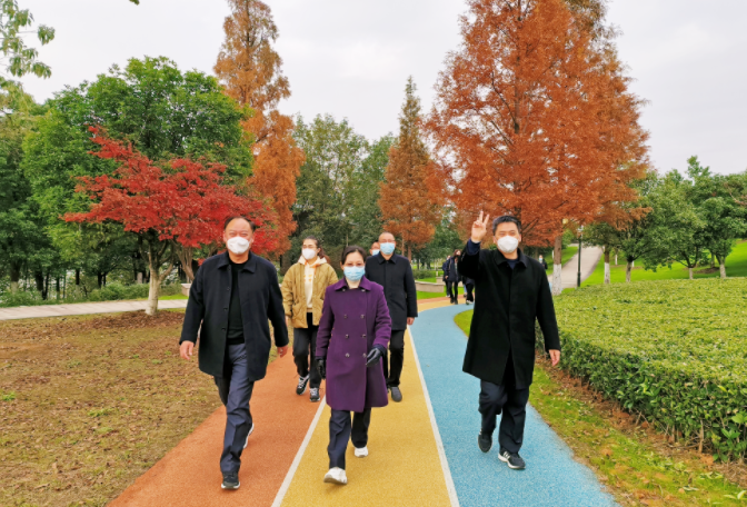 鷹潭長運(yùn)、鷹潭公交工會組織開展健步走活動 肖良芝參加