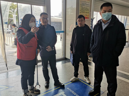 都市城際公交：南昌交投集團交叉檢查組督導(dǎo)徐坊客運站安全生產(chǎn)、文明創(chuàng)建工作