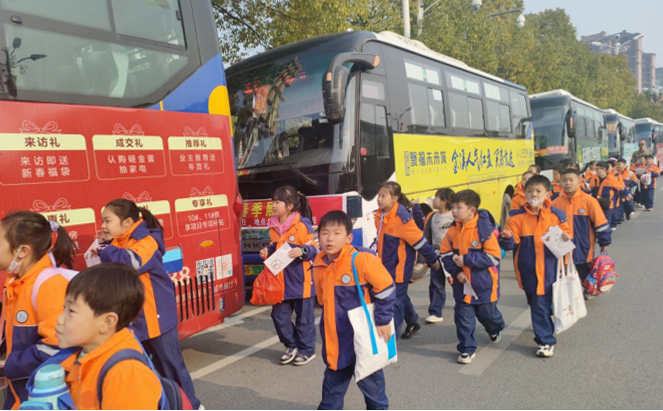 撫州長運：金溪分公司圓滿完成今年首批研學運輸任務(wù)