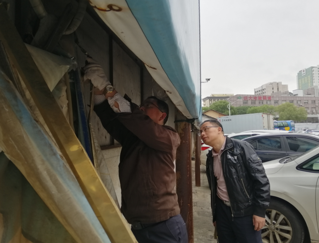 長運(yùn)物業(yè) 物業(yè)經(jīng)營分公司開展安全隱患排查