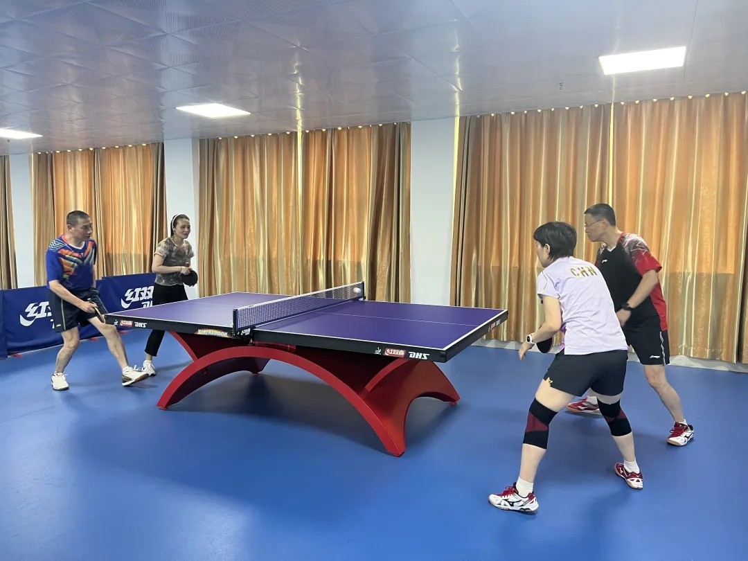 吉安公司:?政企聯(lián)動 與吉安市財政局舉辦乒乓球聯(lián)誼賽