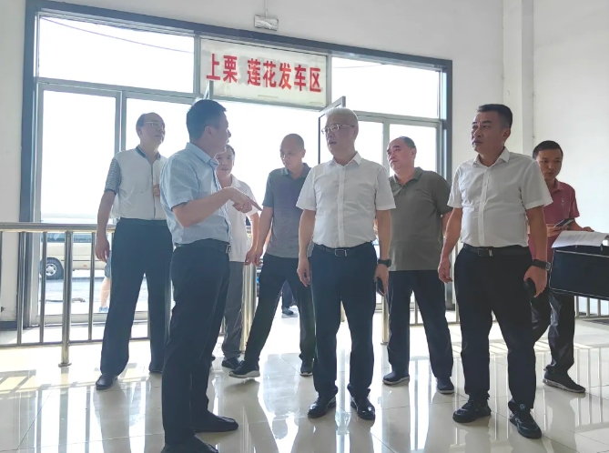 萍鄉(xiāng)長運：萍鄉(xiāng)市委常委、市委統(tǒng)戰(zhàn)部領(lǐng)導(dǎo)深入萍鄉(xiāng)長運督導(dǎo)安全生產(chǎn)工作