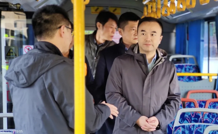 劉磊、占梁一行赴馬鞍山長客調(diào)研