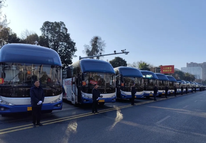 吉安長運:圓滿完成市人大、政協(xié)兩會用車保障任務(wù)