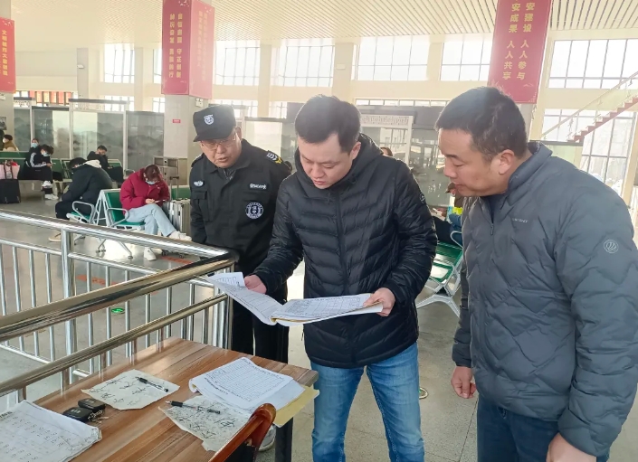 馬鞍山長客：對春運期間安全生產(chǎn)工作進(jìn)行督導(dǎo)檢查