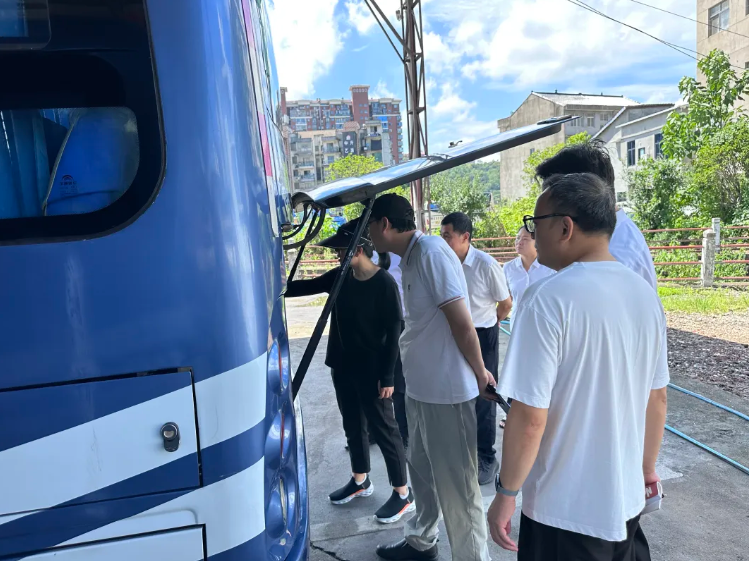 汽車(chē)管理事業(yè)部到上饒汽運(yùn)開(kāi)展專(zhuān)項(xiàng)檢查