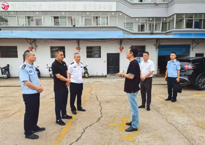 新余公司：公安部調(diào)研新余公司車輛管理和安保工作