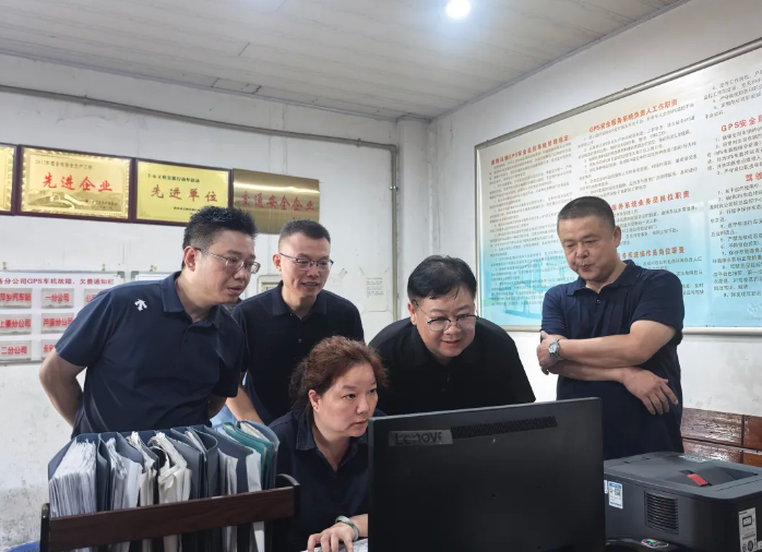 萍鄉(xiāng)市交通運輸局領導督導萍鄉(xiāng)長運節(jié)前安全生產(chǎn)工作