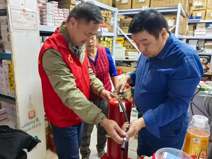 長運(yùn)物業(yè) 開展消防安全宣傳活動